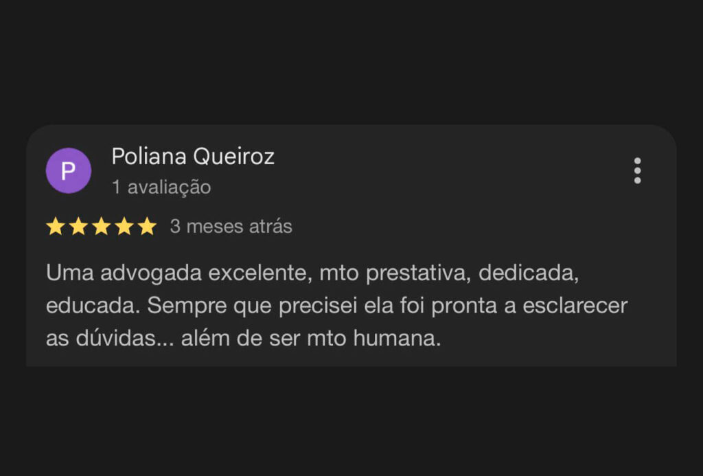 Imagem avaliações